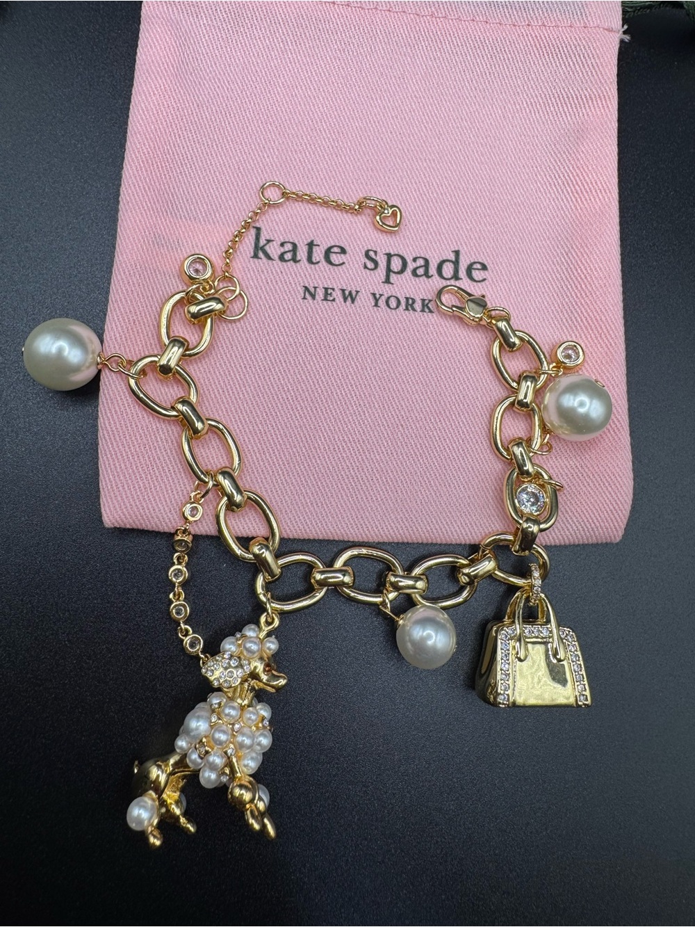 Kate spade Bracelet with Charms